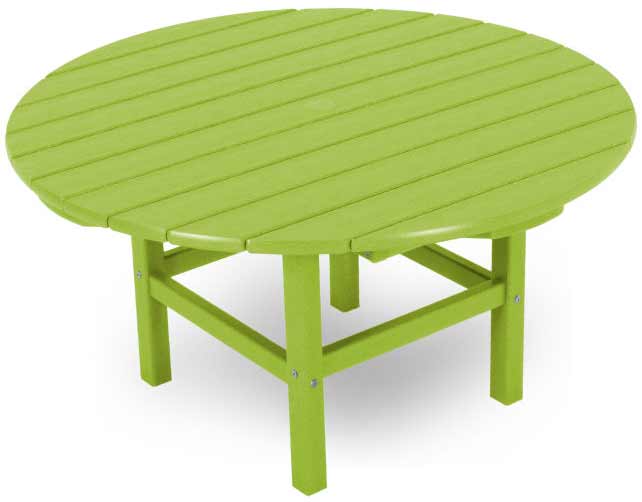 POLYWOOD® Round 37" Conversation Table - RCT38 Table POLYWOOD®