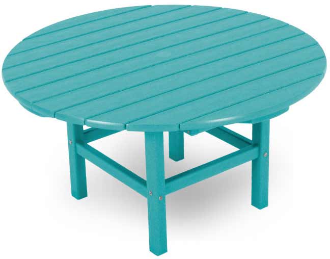 POLYWOOD® Round 37" Conversation Table - RCT38 Table POLYWOOD®