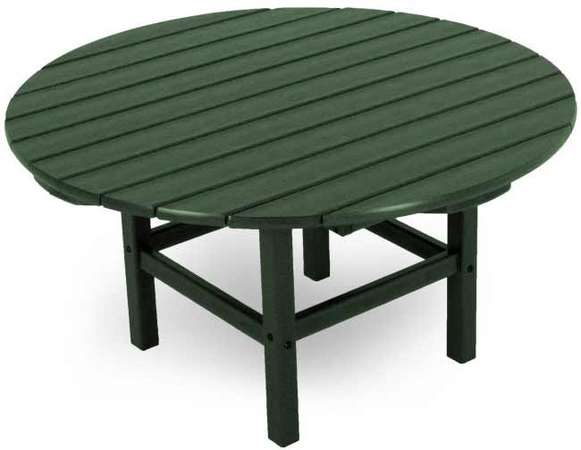 POLYWOOD® Round 37" Conversation Table - RCT38 Table POLYWOOD®