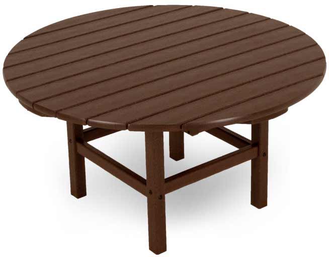 POLYWOOD® Round 37" Conversation Table - RCT38 Table POLYWOOD®