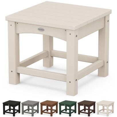 POLYWOOD® Club 18" Side Table - CLT1818 End Table POLYWOOD®