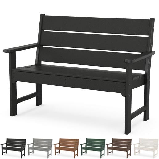 POLYWOOD® Lakeside 48" Bench - MNB481 Benches POLYWOOD®