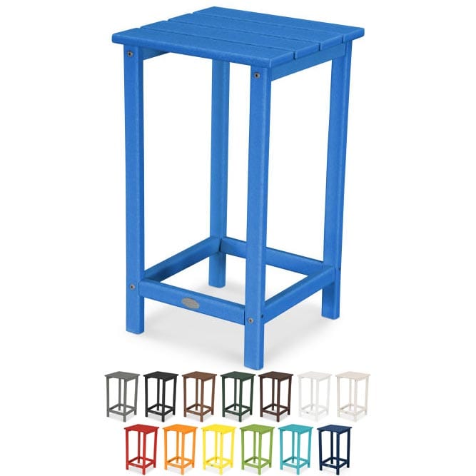 POLYWOOD® Long Island 26" Counter Side Table - ECT26 Table POLYWOOD®