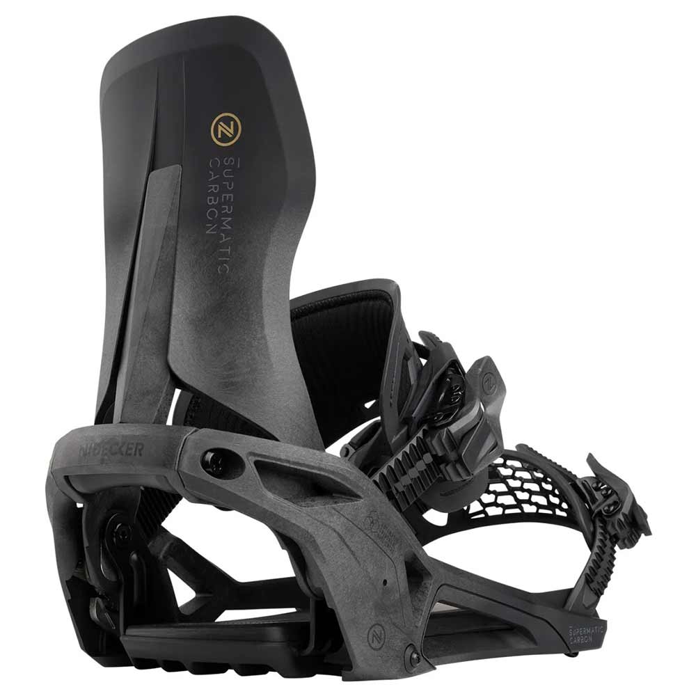 2025 Nidecker Carbon Supermatic Snowboard Bindings Snowboard Bindings Nidecker