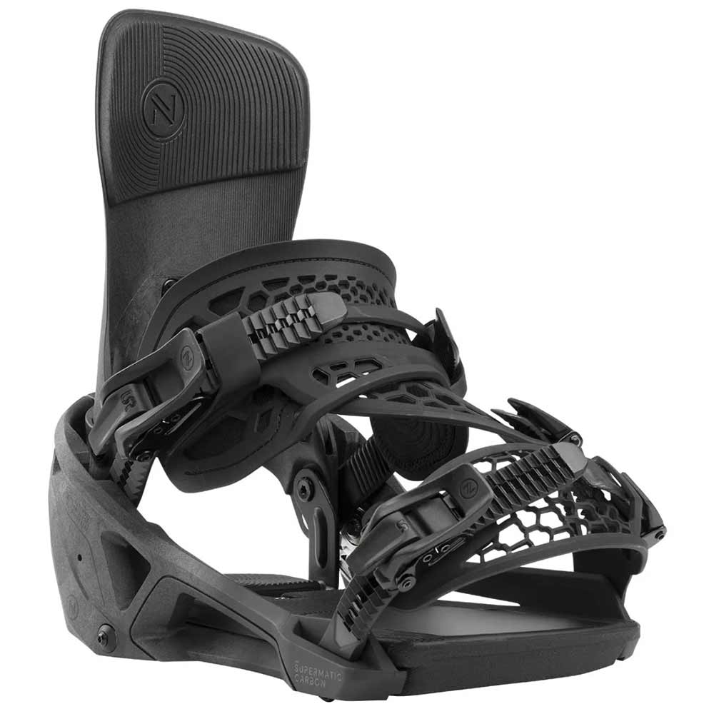 2025 Nidecker Carbon Supermatic Snowboard Bindings Snowboard Bindings Nidecker