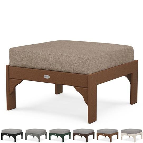 POLYWOOD® Vineyard Deep Seating Ottoman - GNO23 Ottoman POLYWOOD®