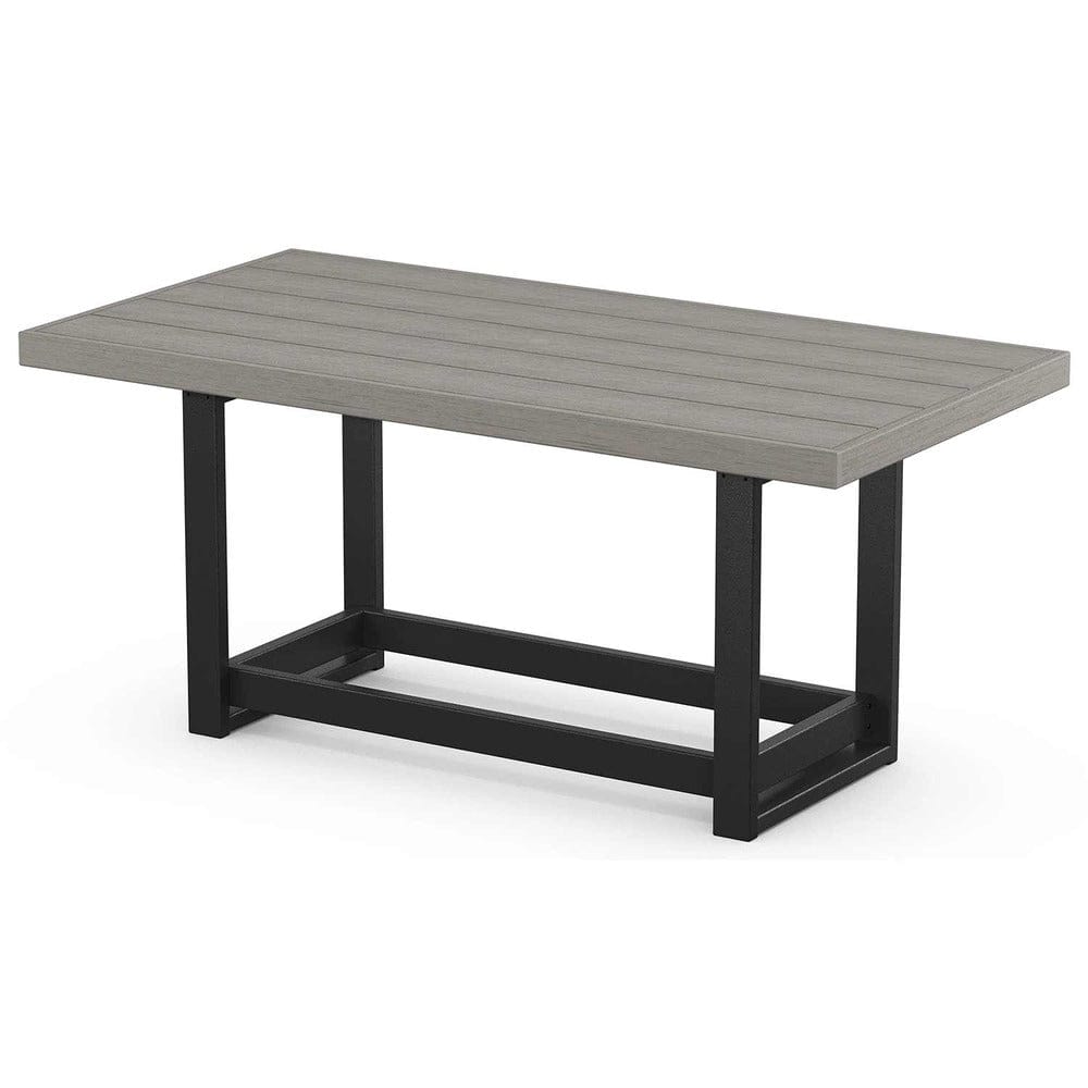 POLYWOOD® EDGE 40" x 78" Counter Table - Select Accents - EMRT4078