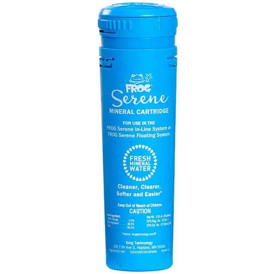 FROG Hot Tubs - Serene - Mineral Replacement Cartridge Frog Hot Tub King Technology