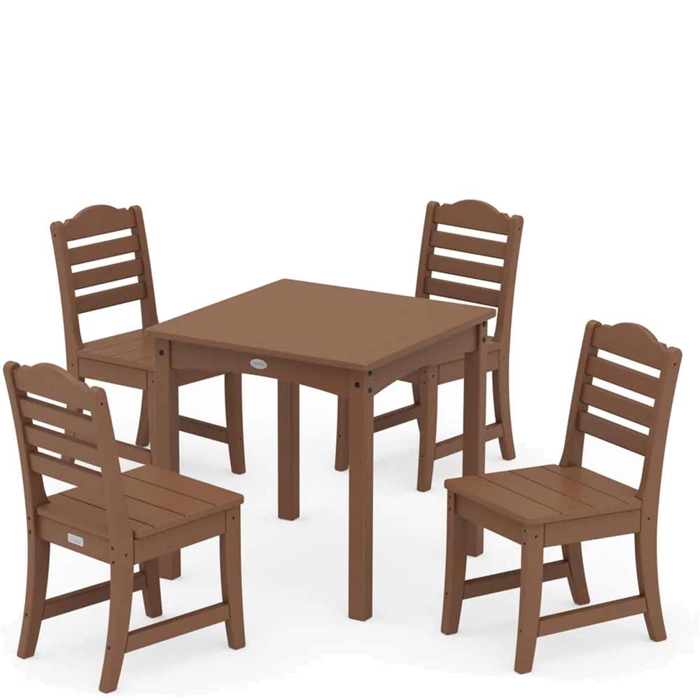 POLYWOOD® Savannah Kids 5-Piece Dining Set - PWS2809-1 Dining Set POLYWOOD®