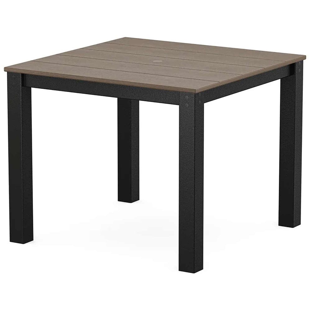 POLYWOOD® Parsons 38" X 38" Dining Table - Select Accents - DT3838-T15 Table POLYWOOD®