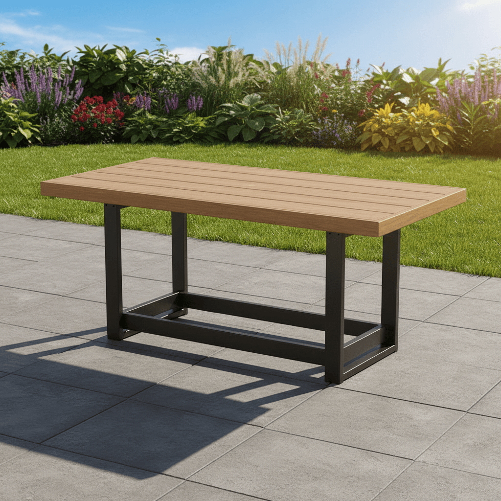 POLYWOOD® EDGE 40" x 78" Counter Table - Select Accents - EMRT4078 Table POLYWOOD®