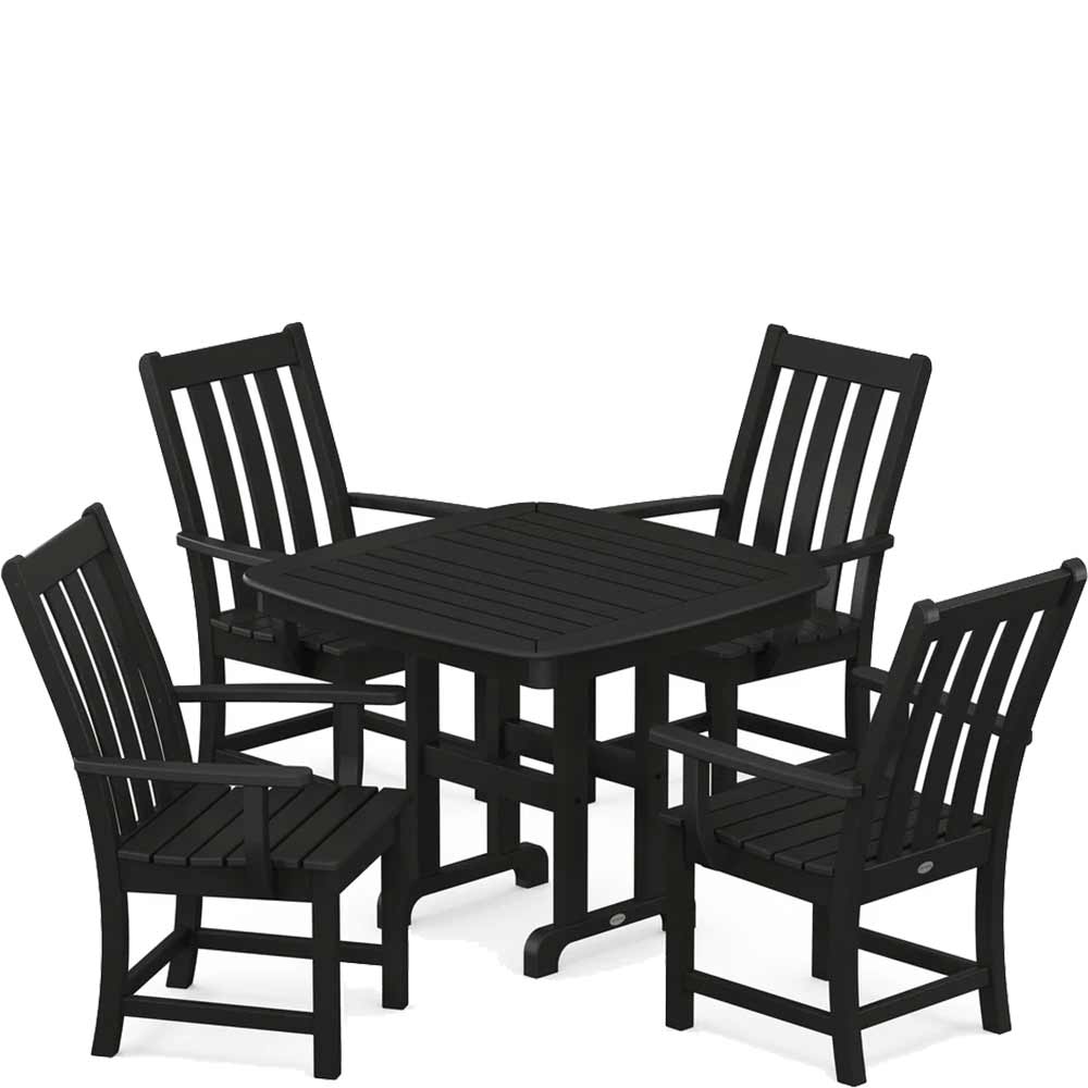 POLYWOOD® Vineyard 5-Piece Dining Set - PWS660-1
