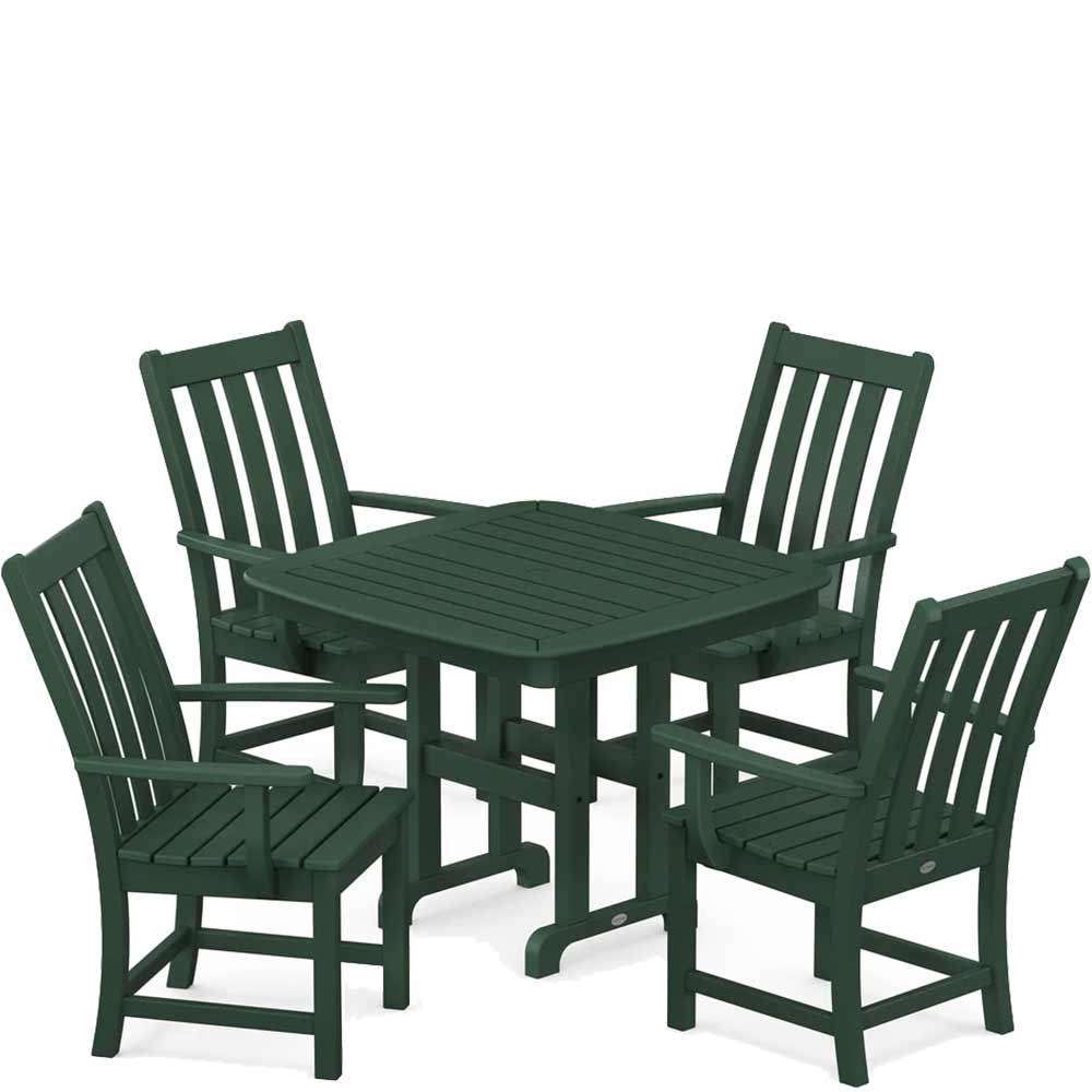 POLYWOOD® Vineyard 5-Piece Dining Set - PWS660-1