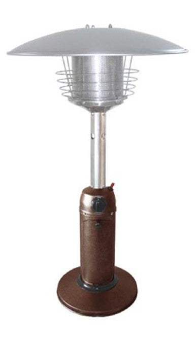 AZ Patio Heaters - Outdoor Tabletop Patio Heater - Hammered Bronze Finish - HLDS032-CG