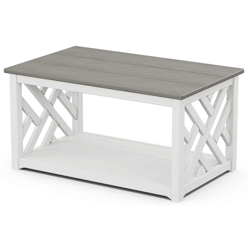 POLYWOOD® Chippendale Coffee Table - Select Accents - CT2P23362 Outdoor Coffee Table POLYWOOD®