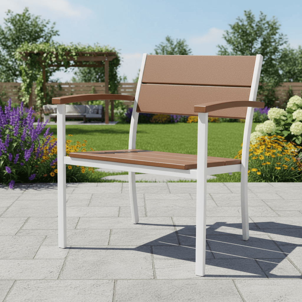 POLYWOOD® - Main Street Stacking Lounge Arm Chair - AL310 Outdoor Furniture POLYWOOD®