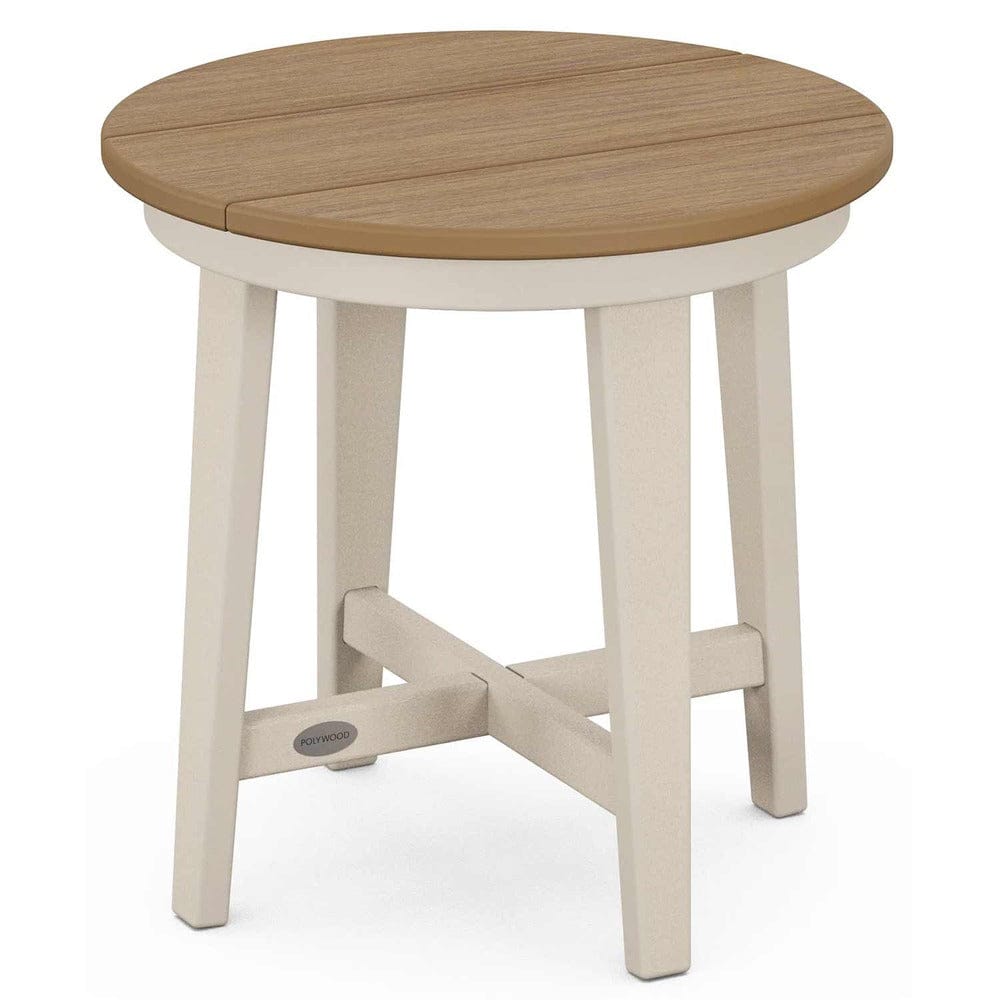 OLYWOOD® Newport 19" Round End Table - Select Accents - CTR19 End Table POLYWOOD®