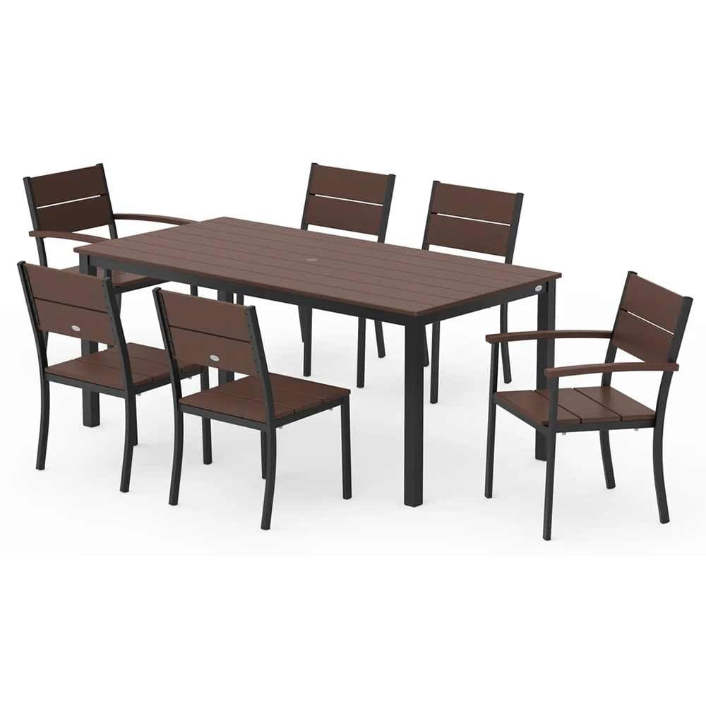 POLYWOOD® Main Street 7-Piece Dining Set - PWS2861-1 Dining Set POLYWOOD®