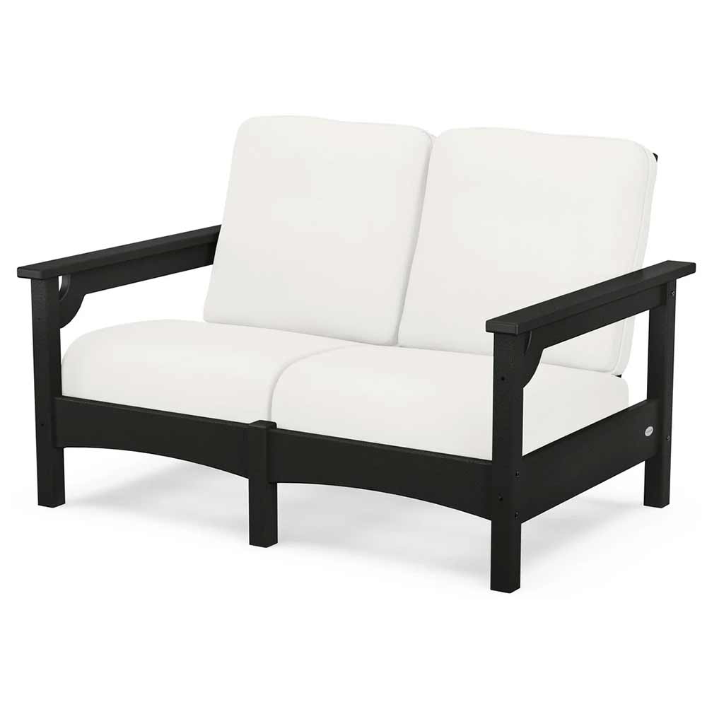 POLYWOOD® - Club Loveseat - PWCLC47GY Outdoor Furniture POLYWOOD®