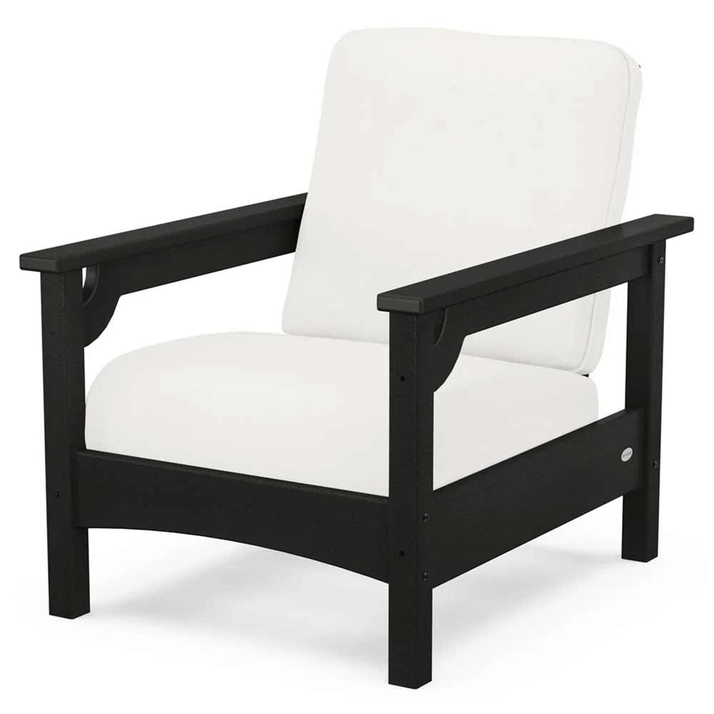 POLYWOOD® - Club Chair - PWCLC23GY Outdoor Furniture POLYWOOD®