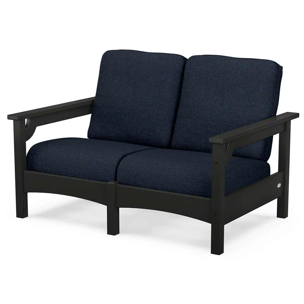 POLYWOOD® - Club Loveseat - PWCLC47GY Outdoor Furniture POLYWOOD®