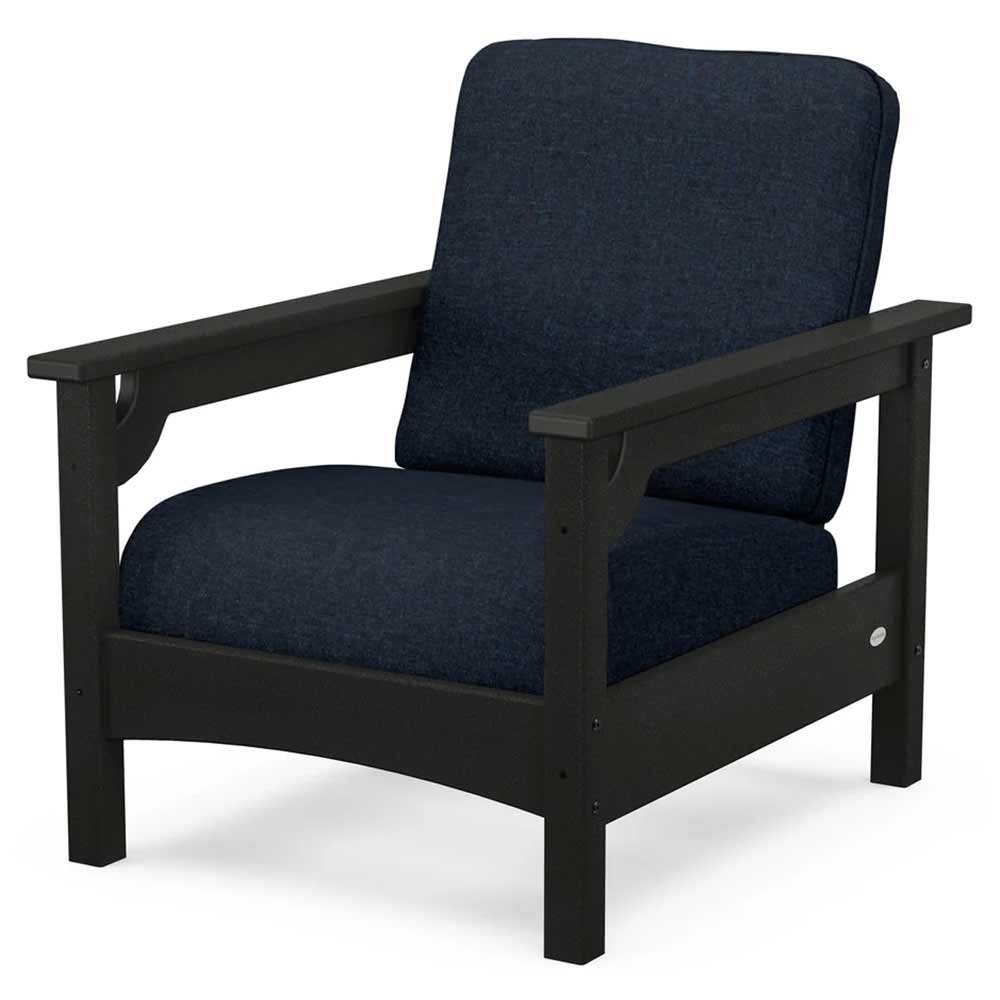 POLYWOOD® - Club Chair - PWCLC23GY Outdoor Furniture POLYWOOD®