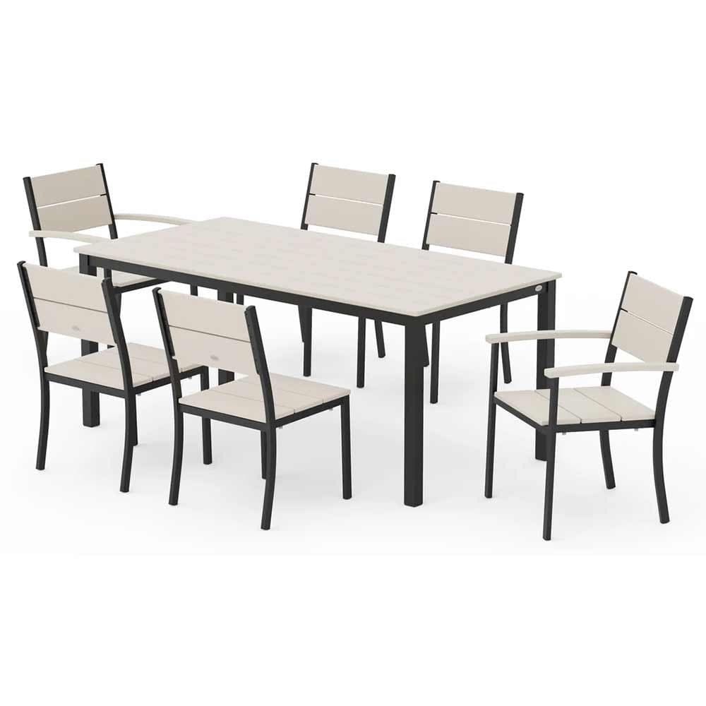 POLYWOOD® Main Street 7-Piece Dining Set - PWS2861-1 Dining Set POLYWOOD®