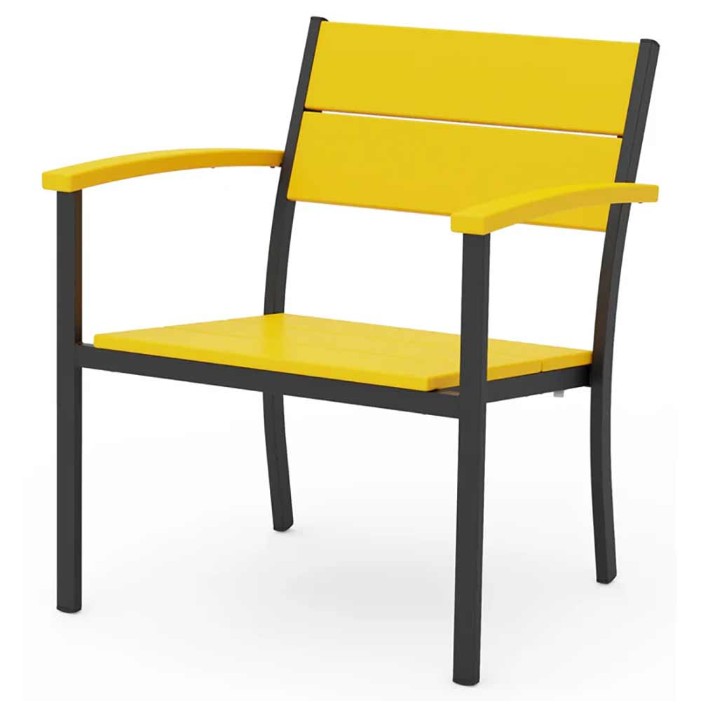 POLYWOOD® - Main Street Stacking Lounge Arm Chair - AL310