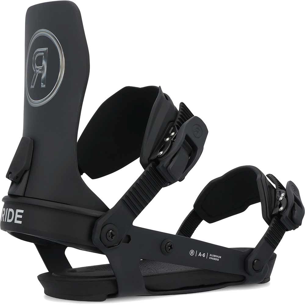 2025 Ride A-6 Snowboard Bindings *CLEARANCE* Snowboard Bindings Ride