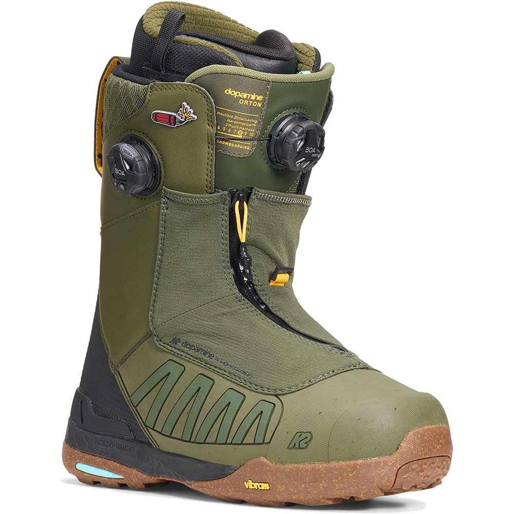 2026 K2 Orton Snowboard Boots - Waterproof, Warm & Dry - Pelican