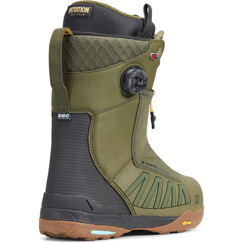 2026 K2 Orton Snowboard Boots - Waterproof, Warm & Dry - Pelican