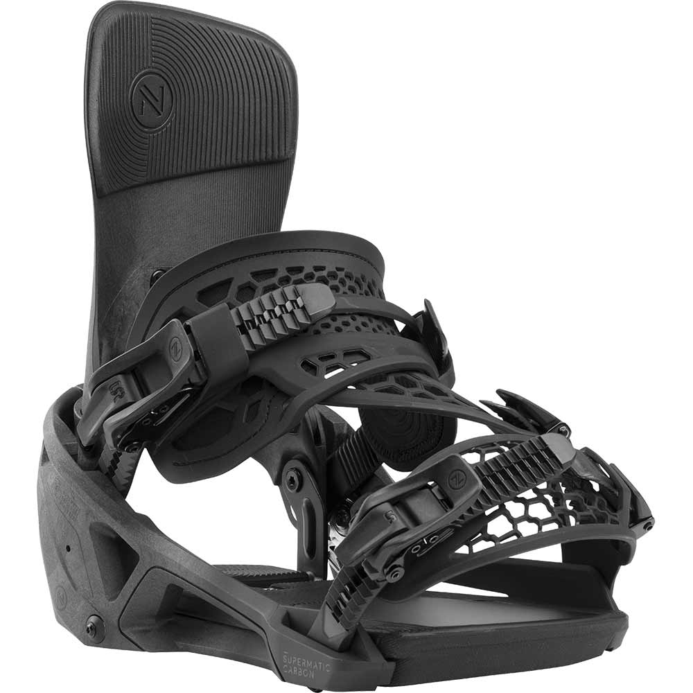 2026 Nidecker Supermatic Carbon Snowboard Bindings Snowboard Bindings Nidecker