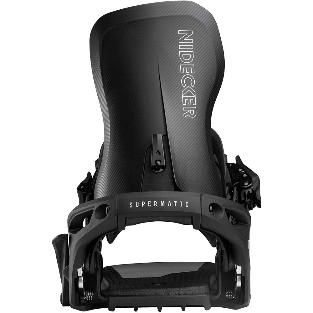 2026 Nidecker Supermatic LT Snowboard Bindings | High Performance