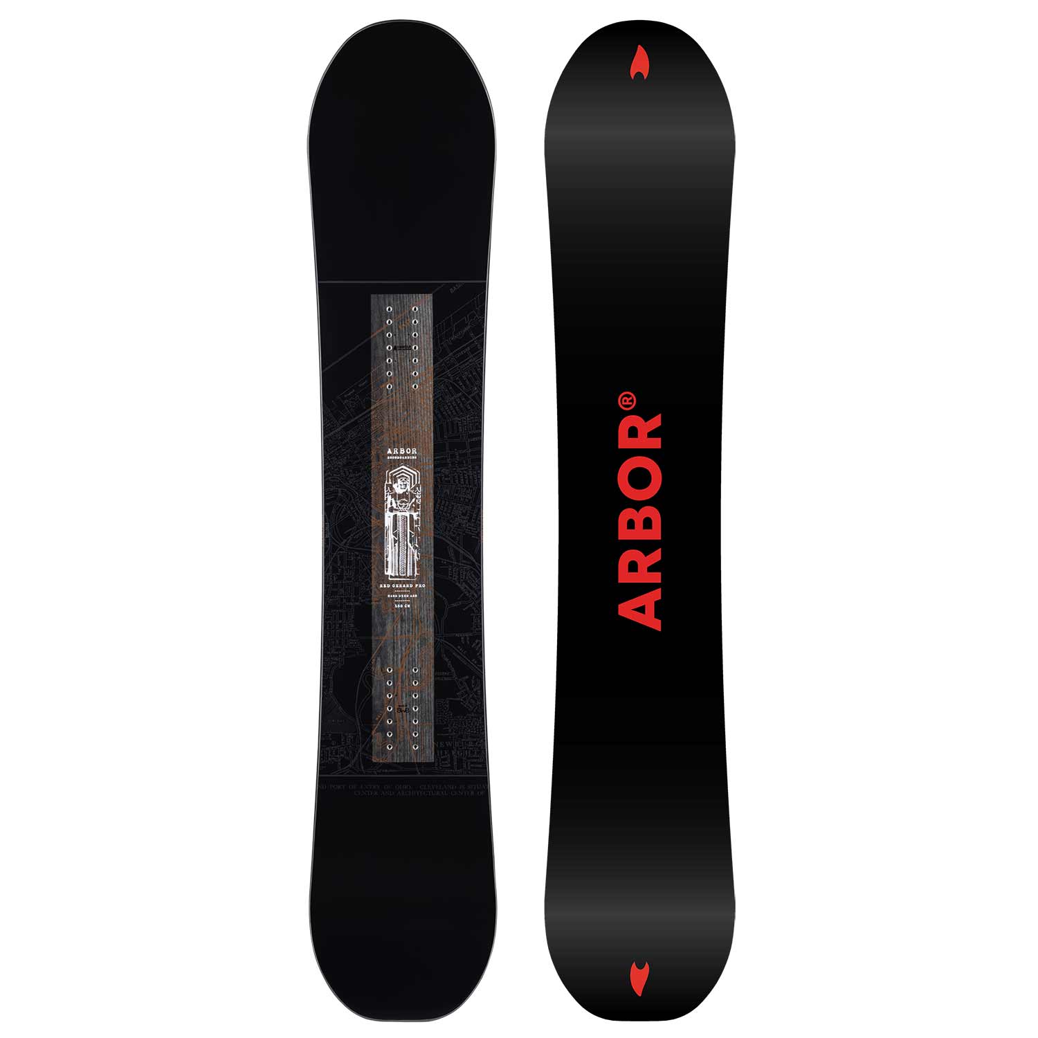 2027 Arbor Red Gerard Pro Snowboard