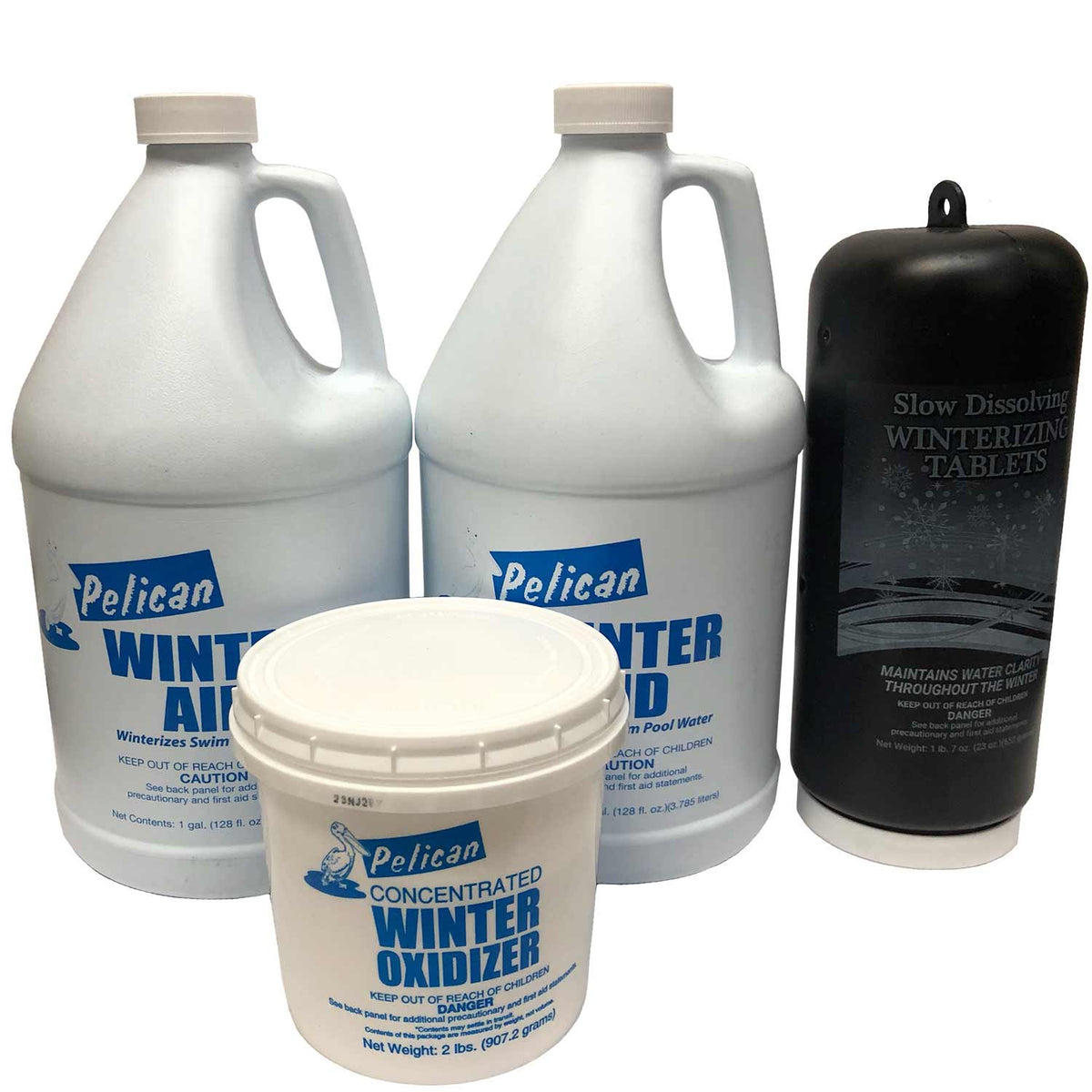 Pelican Premium Pool Winterization Chemical Kits - Up To 25,000 Gallons