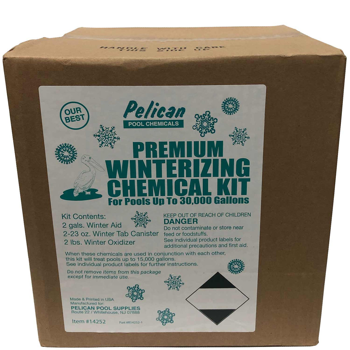 Pelican Premium Pool Winterization Chemical Kits - Up To 30,000 Gallons