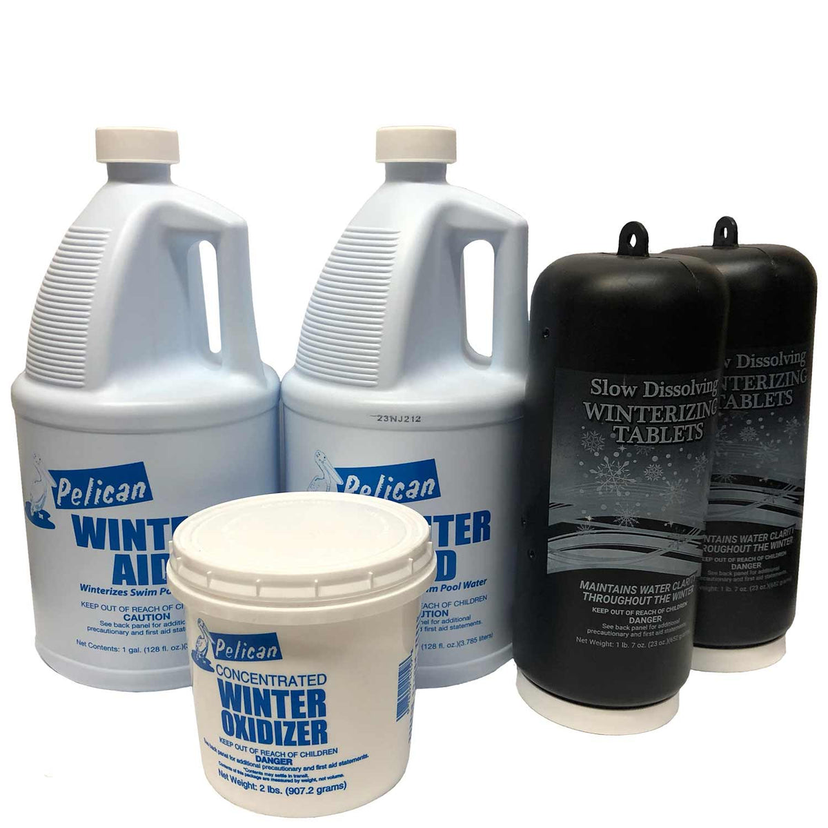 Pelican Premium Pool Winterization Chemical Kits - Up To 30,000 Gallons