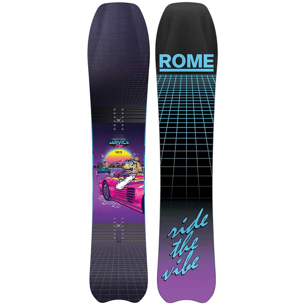 2025 Rome Service Dog Snowboard