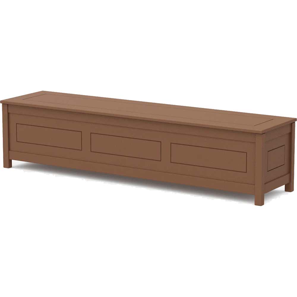 POLYWOOD® Country Living 72" Storage Bench - CLBNS723 Storage POLYWOOD®