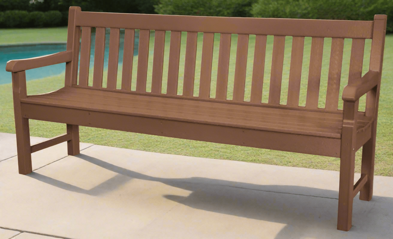 POLYWOOD® Rockford 72" Bench - RKB72 Benches POLYWOOD®