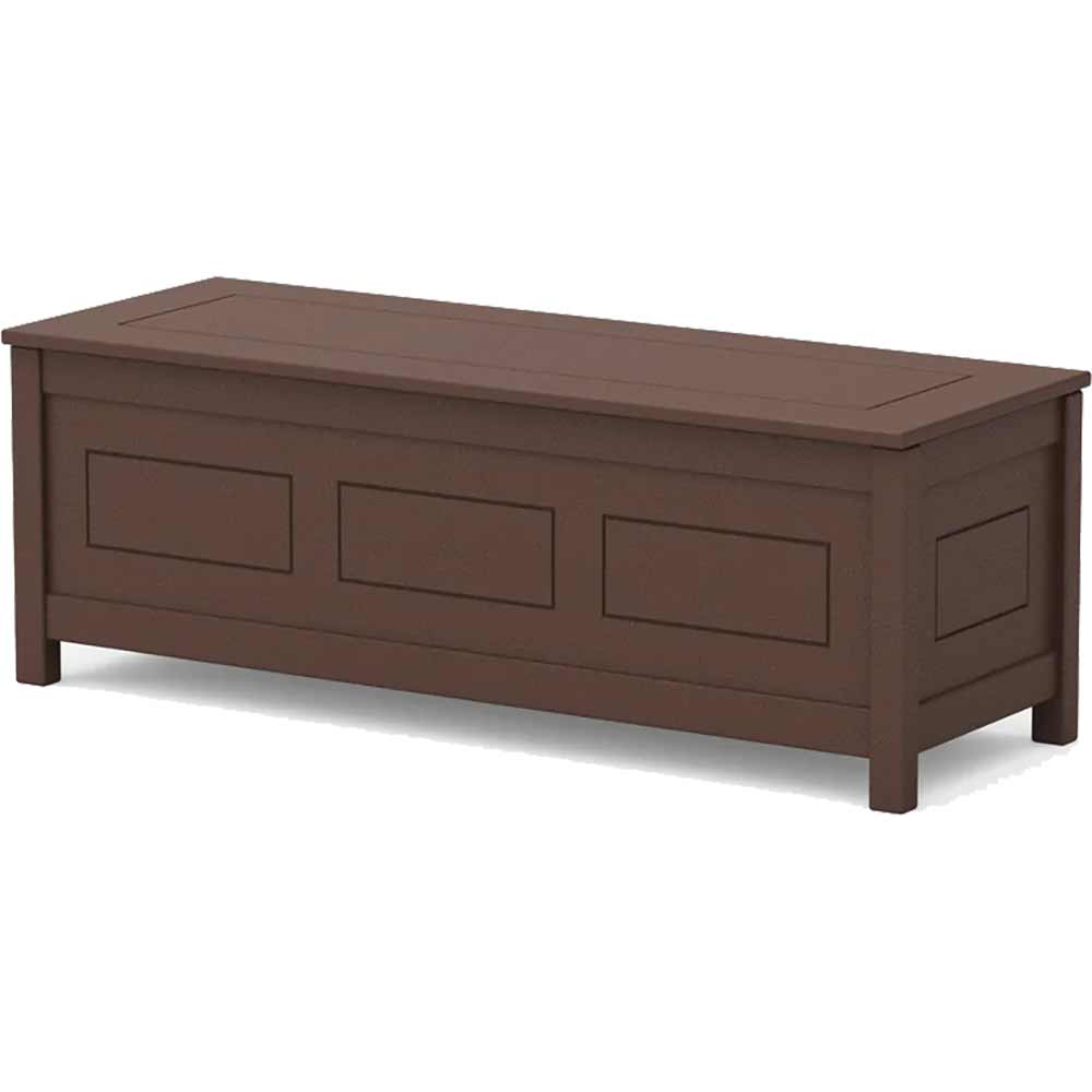 POLYWOOD® Country Living 48" Storage Bench - CLBNS483 Storage POLYWOOD®