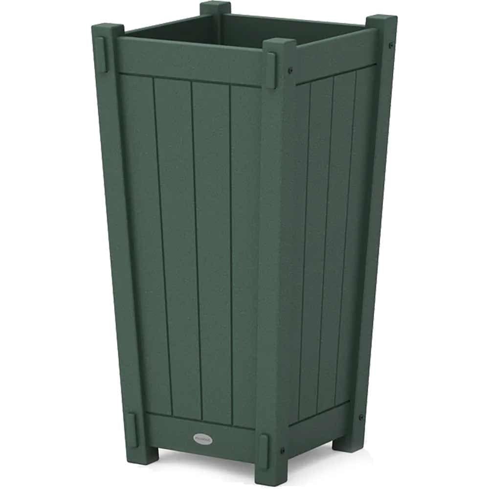 POLYWOOD® Vineyard Tapered Square Planter Box - 6217A Planter POLYWOOD®