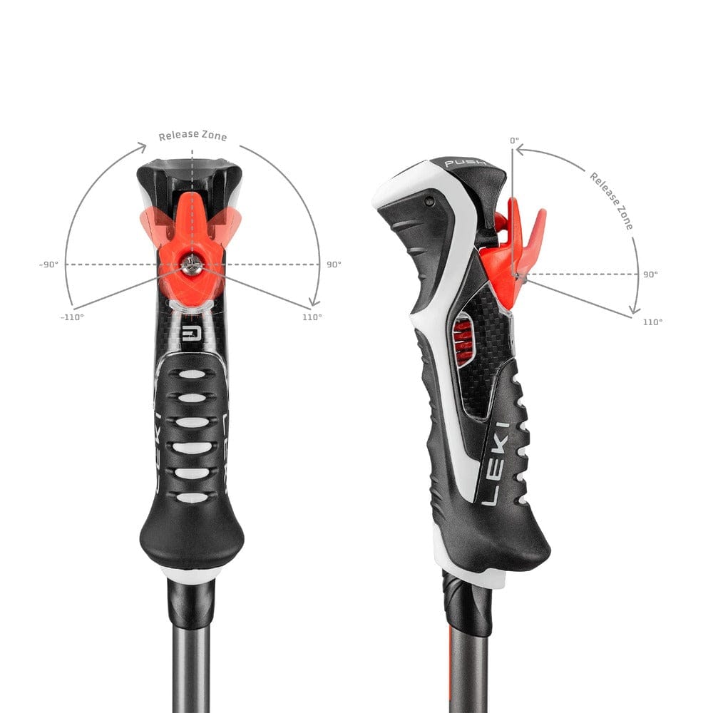 LEKI Carbon 14 3D Alpine Ski Poles Ski Poles Leki