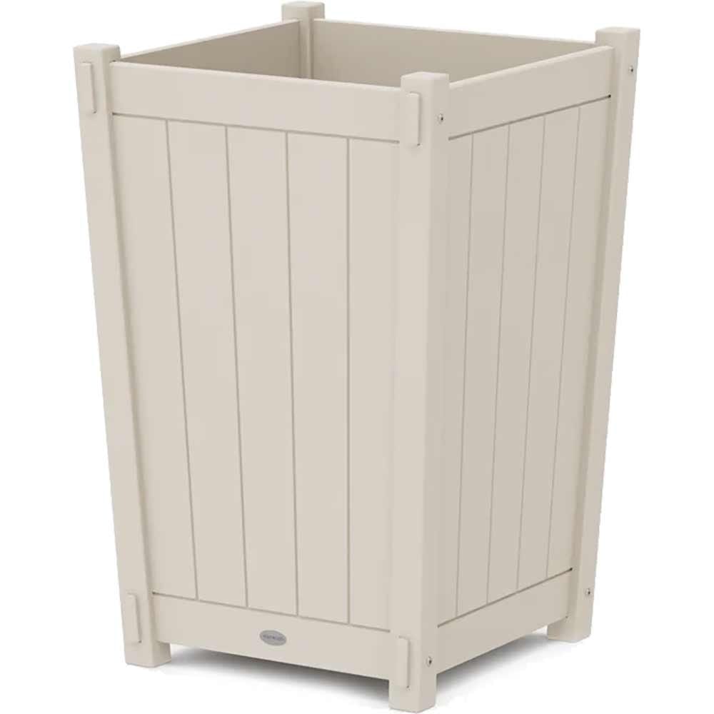 POLYWOOD® Vineyard Large Tapered Square Planter Box - 6317A Planter POLYWOOD®