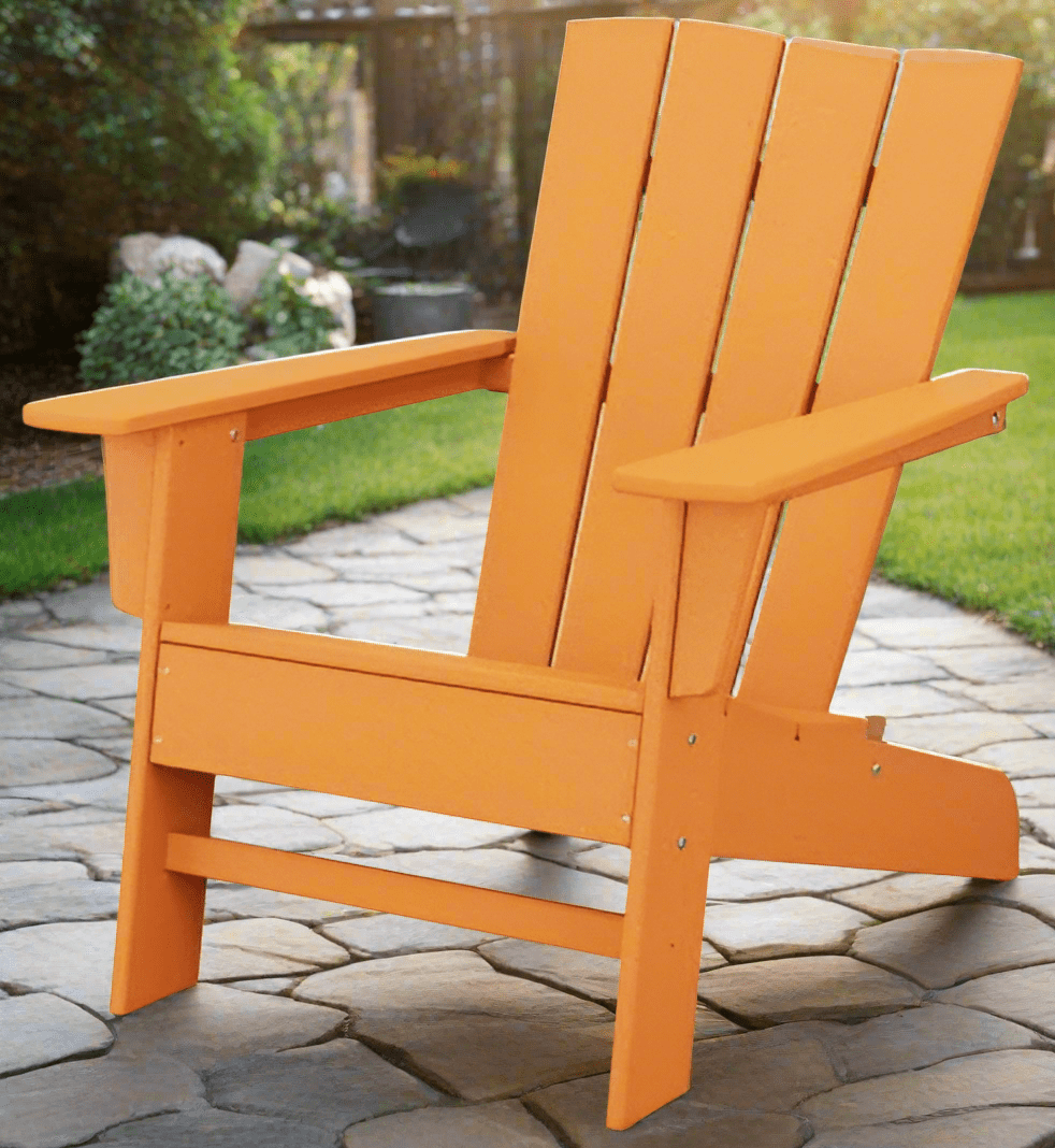POLYWOOD® The Wave Chair Left - OCA22 Adirondack Chair POLYWOOD®