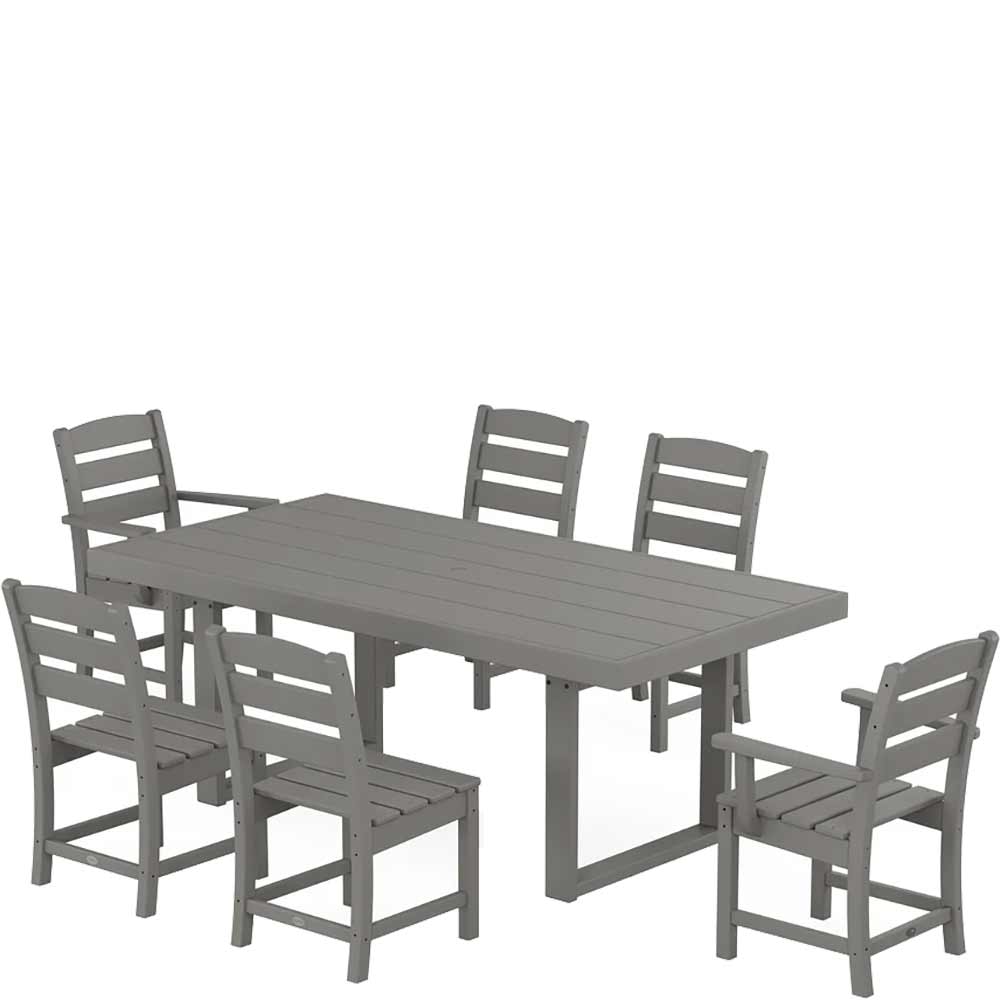 POLYWOOD® Lakeside 7-Piece Dining Set - PWS879-1