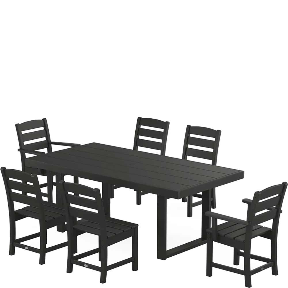 POLYWOOD® Lakeside 7-Piece Dining Set - PWS879-1