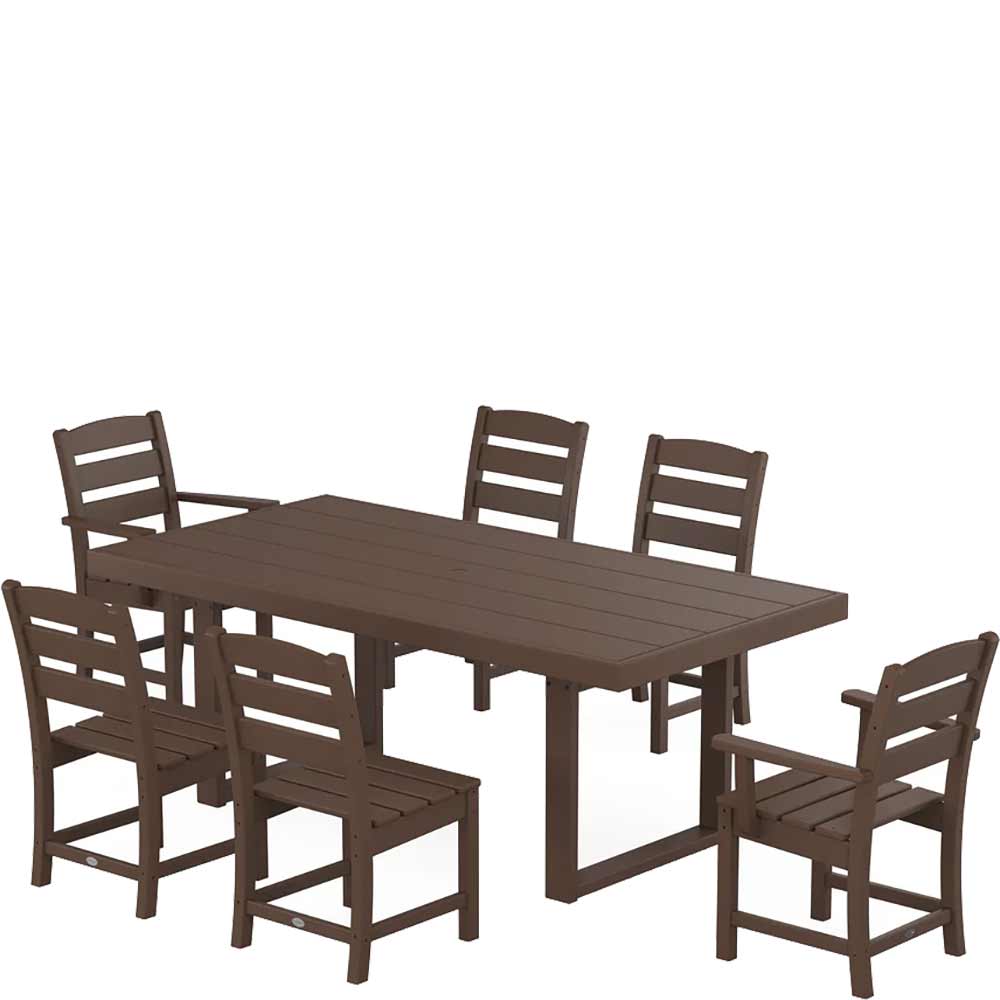 POLYWOOD® Lakeside 7-Piece Dining Set - PWS879-1