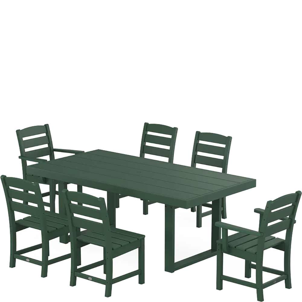 POLYWOOD® Lakeside 7-Piece Dining Set - PWS879-1