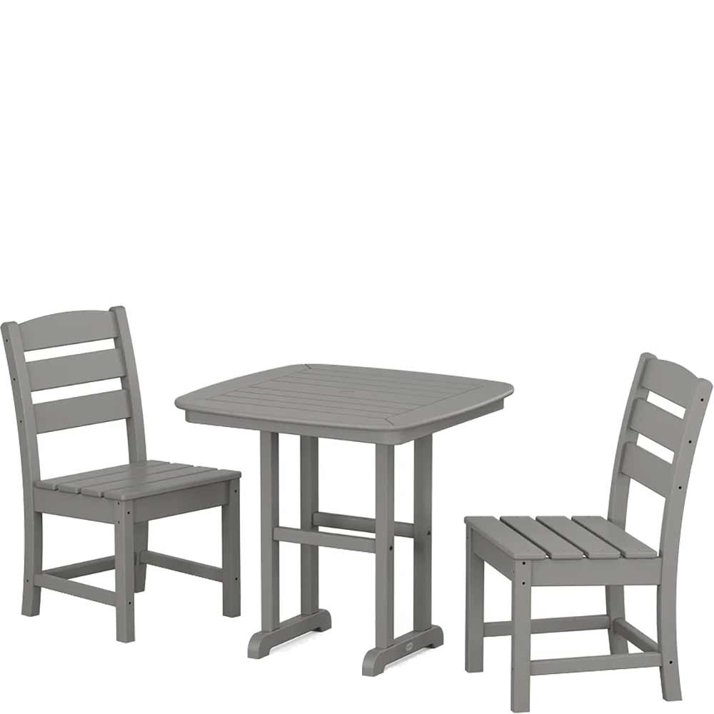 POLYWOOD® Lakeside Side Chair 3-Piece Dining Set - PWS1213-1 Dining Set POLYWOOD®